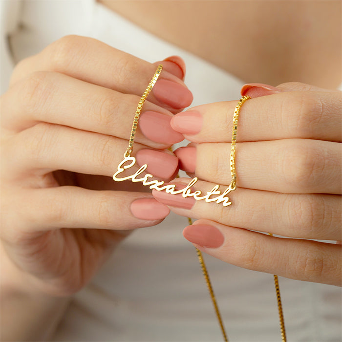 STERLING SILVER CUSTOMIZED NECKLACE