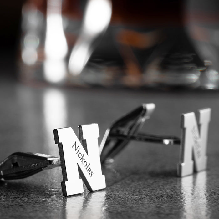 STERLING SILVER CUSTOMIZED CUFFLINK