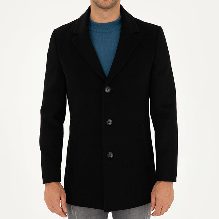 PIERRE CARDIN WOOL TRENCH COAT