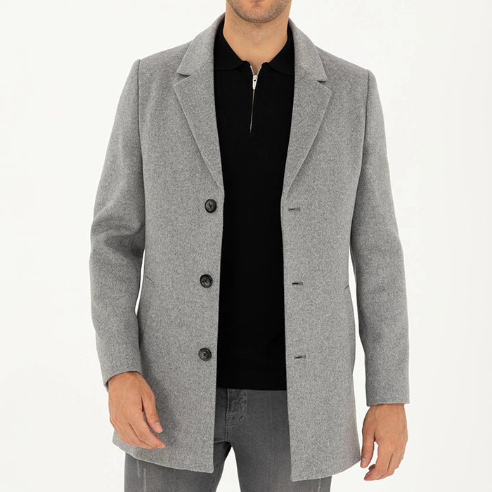PIERRE CARDIN WOOL TRENCH COAT