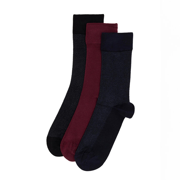 PIERRE CARDIN SOCKS TRIPLE PAIR SET