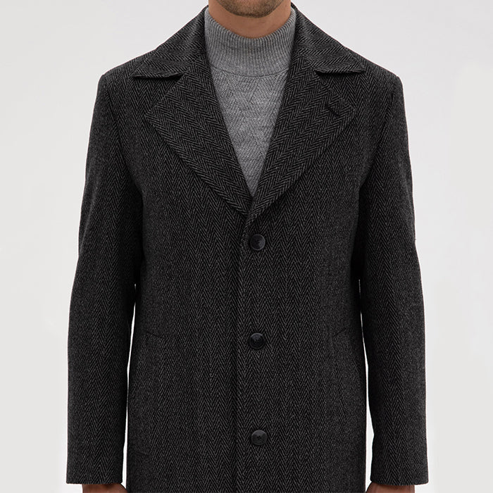PIERRE CARDIN WOOL TRENCH COAT