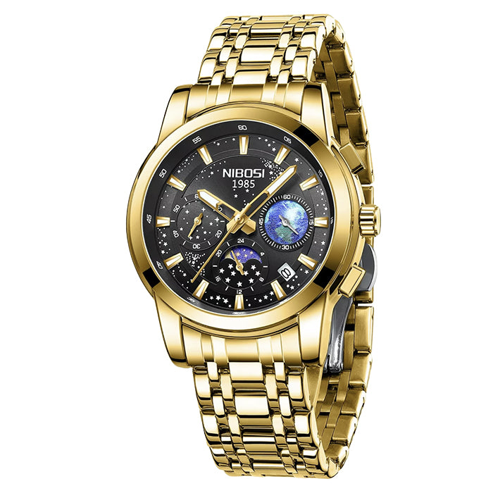 NIBOSI BLUE WATCH UNISEX