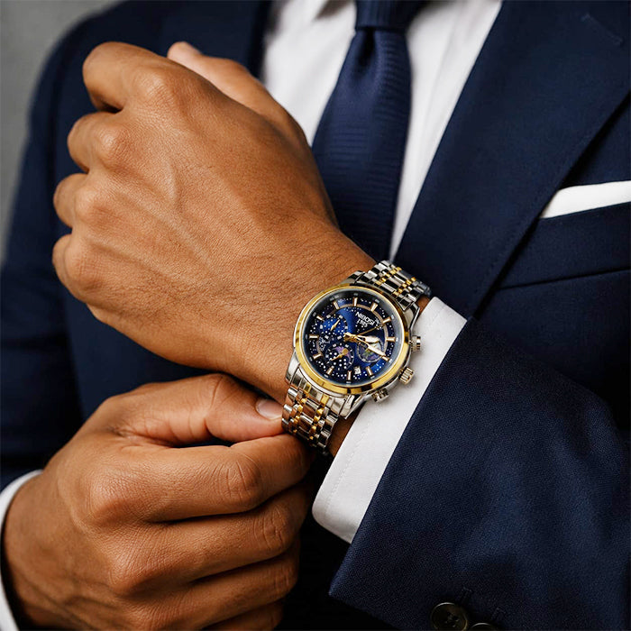 NIBOSI BLUE WATCH