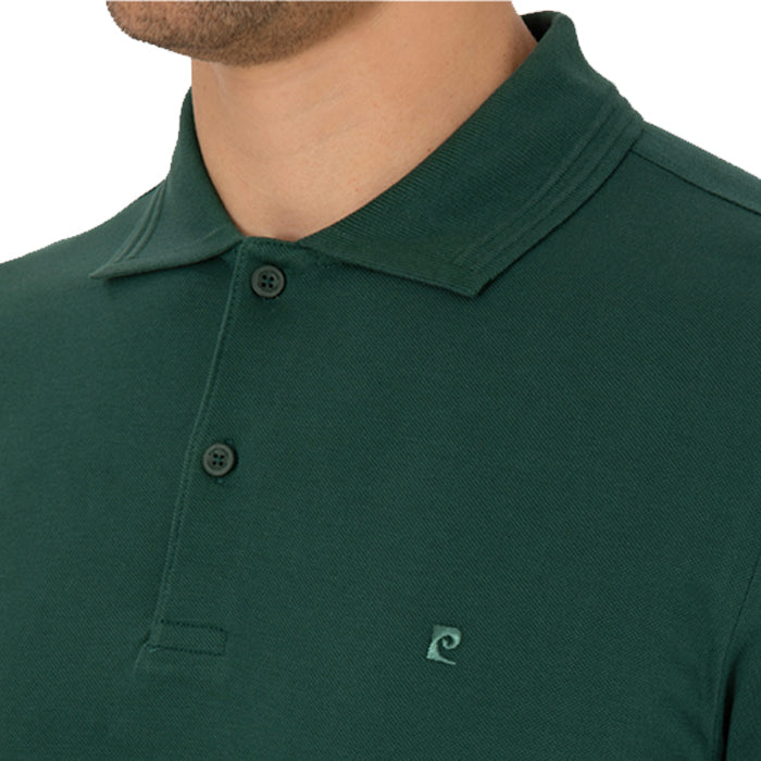 PIERRE CARDIN JUNGLE GREEN POLO T SHIRT