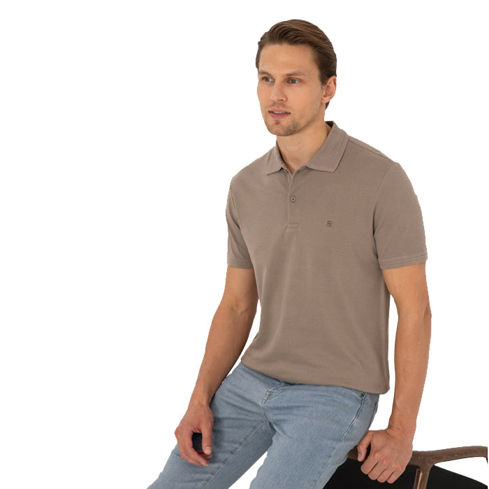PIERRE CARDIN JUNGLE GREEN POLO T SHIRT