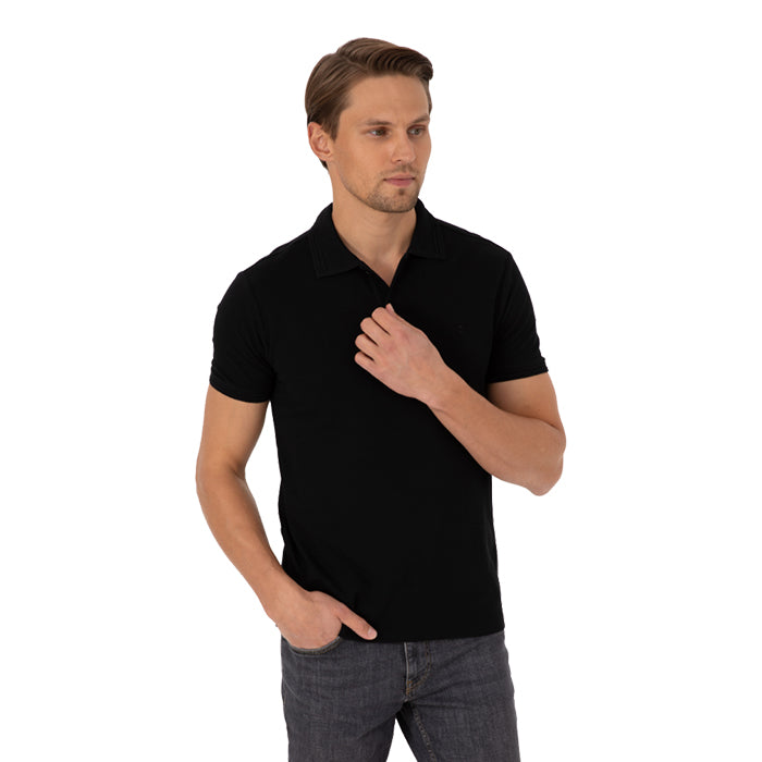 PIERRE CARDIN JUNGLE GREEN POLO T SHIRT