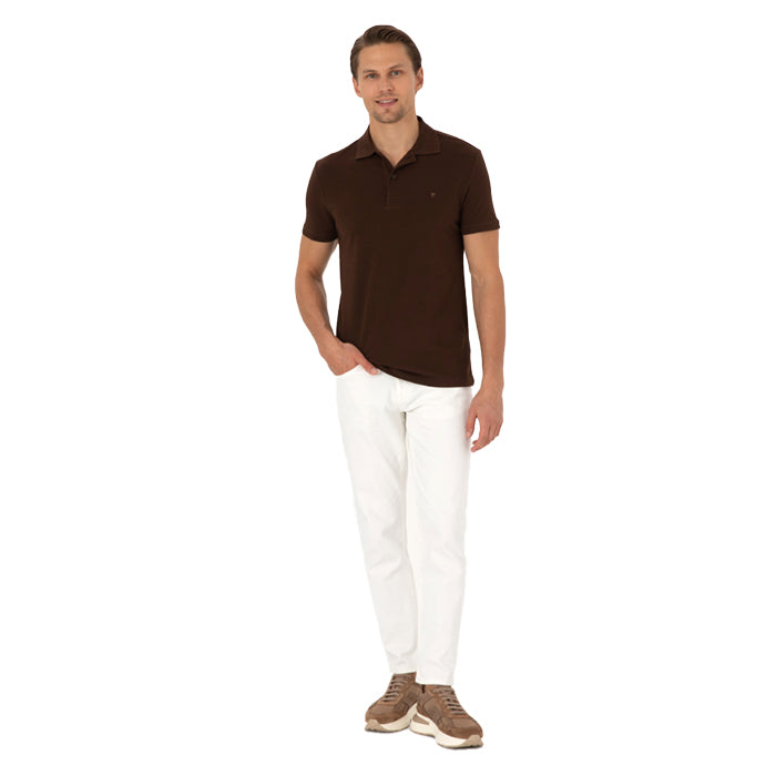 PIERRE CARDIN JUNGLE GREEN POLO T SHIRT