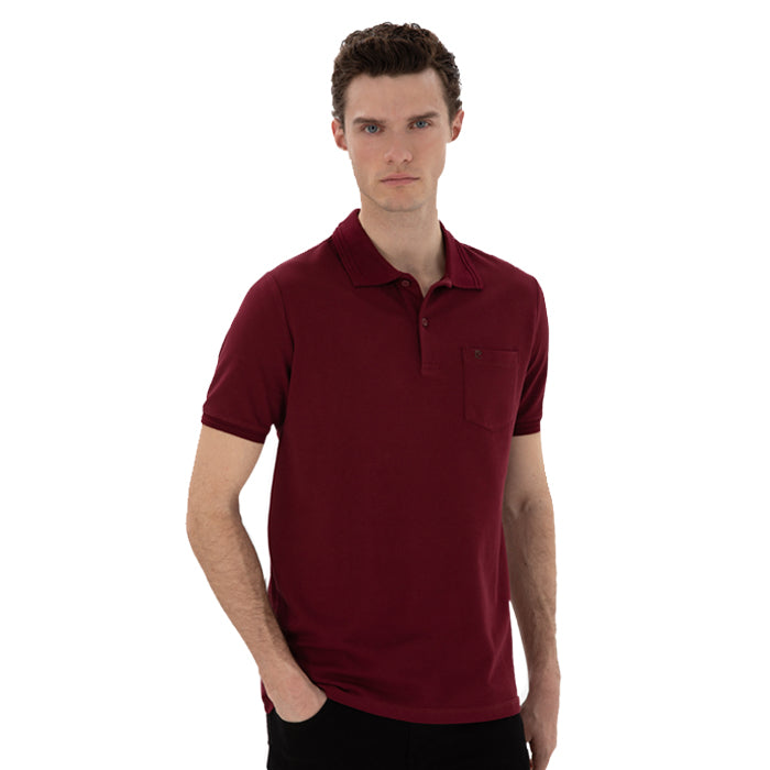 PIERRE CARDIN JUNGLE GREEN POLO T SHIRT