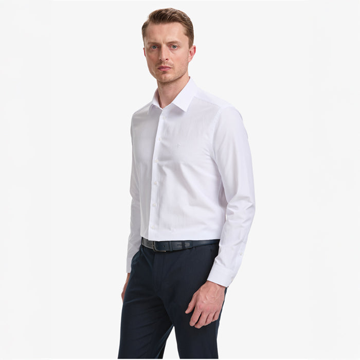 PIERRE CARDIN WHITE OFFICIAL SHIRT