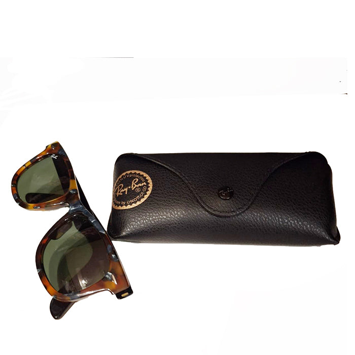 RAYBAN SUNGLASSES TORTOISE GREEN