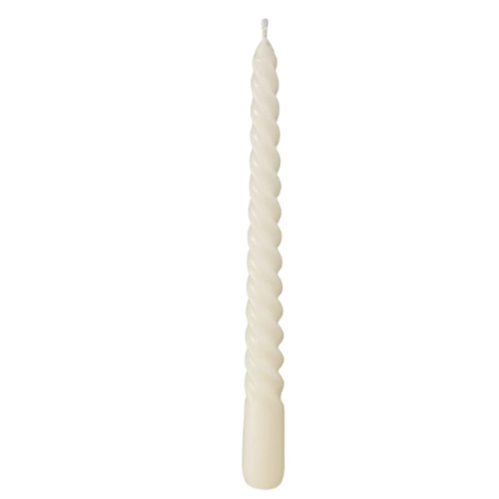 RED DINNER CANDLES 25 CM