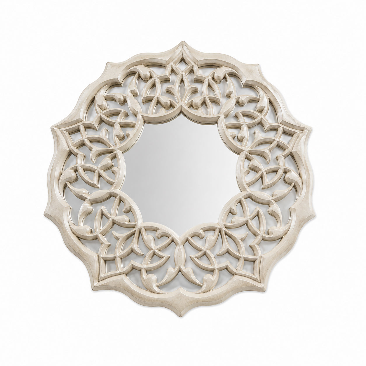 SIRINLER CERAMIC WALL MIRROR BEIGE