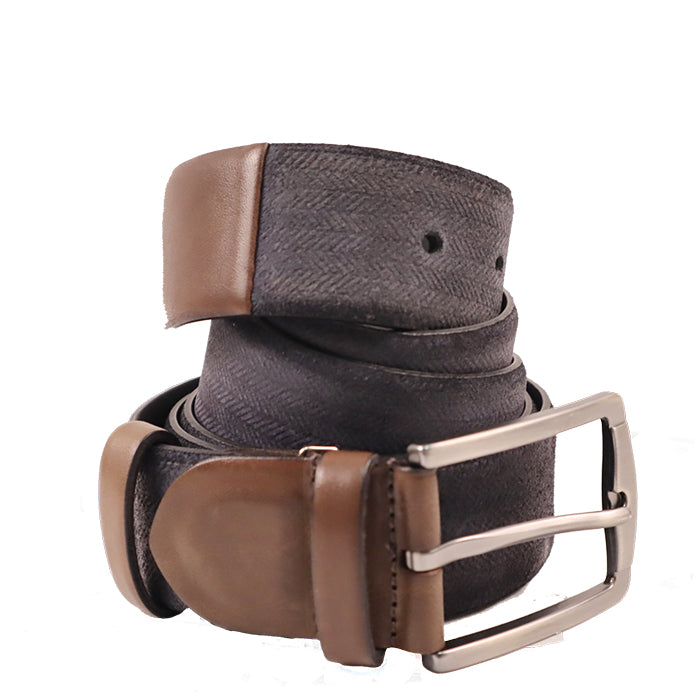 PIERRE CARDIN GREEN BROWN MEN BELT