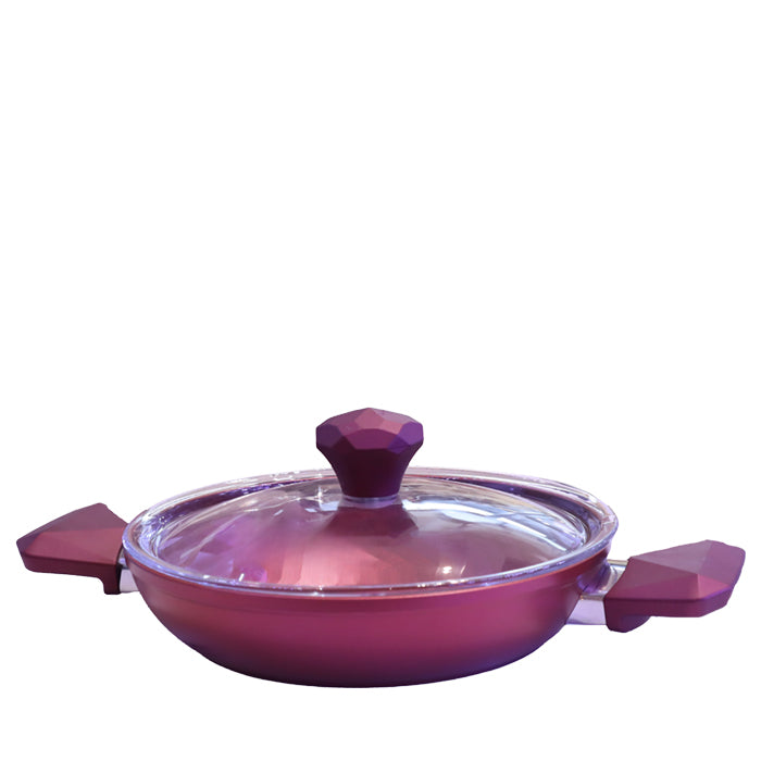 PIERRE CARDIN RUBY RED PAN WITH COVER