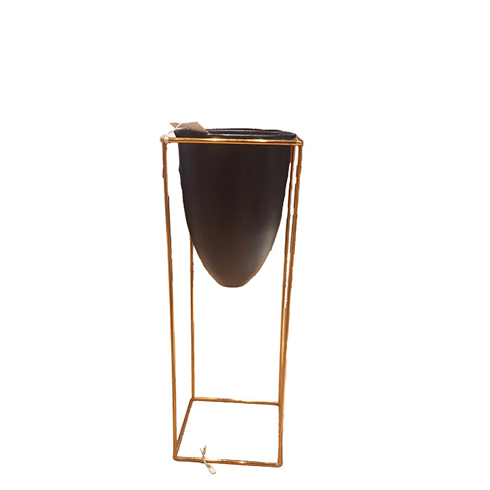 METAL FLOWER POT 45 CM