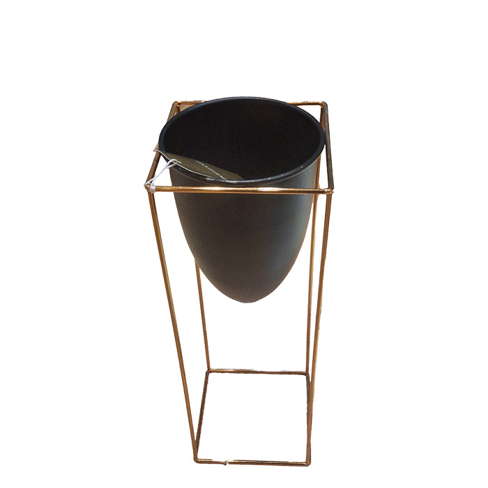 METAL FLOWER POT 45 CM