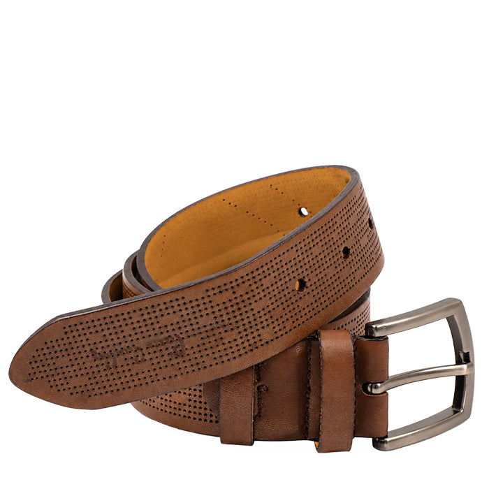 PIERRE CARDIN BROWN MEN BELT