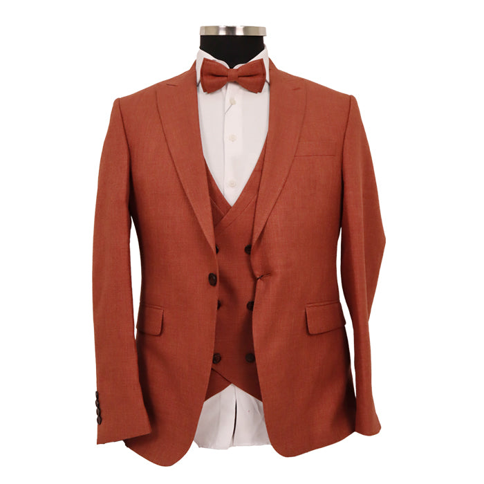MISARO BURNT ORANGE SUIT