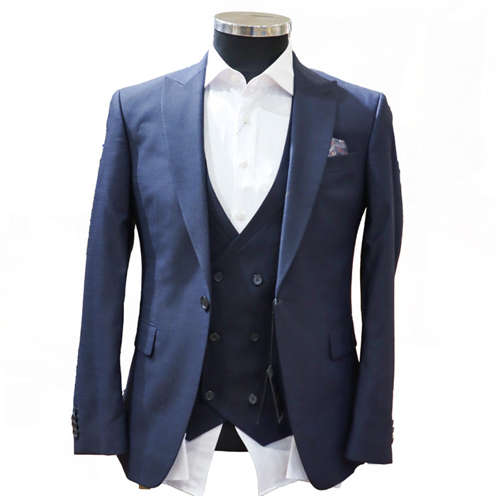 NAVY BLUE MISARO 4 PCS SUITS