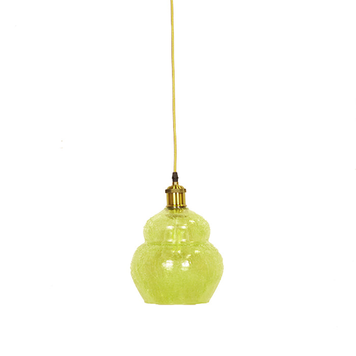 PENDANT LAMP EFE GLASS 1909 A6 GREEN
