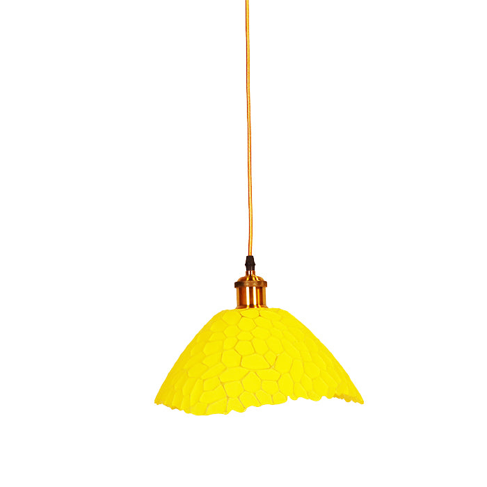 PENDANT LAMP EFE GLASS 1152A YELLOW