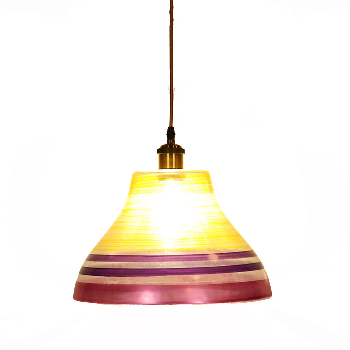 PENDANT LAMP EFE GLASS 1039 SF PURPLE