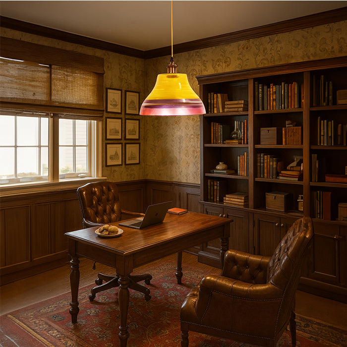 PENDANT LAMP EFE GLASS 1039 SF PURPLE