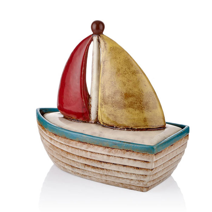 CEMILE SERAMIC BOAT PLATE 31 CM