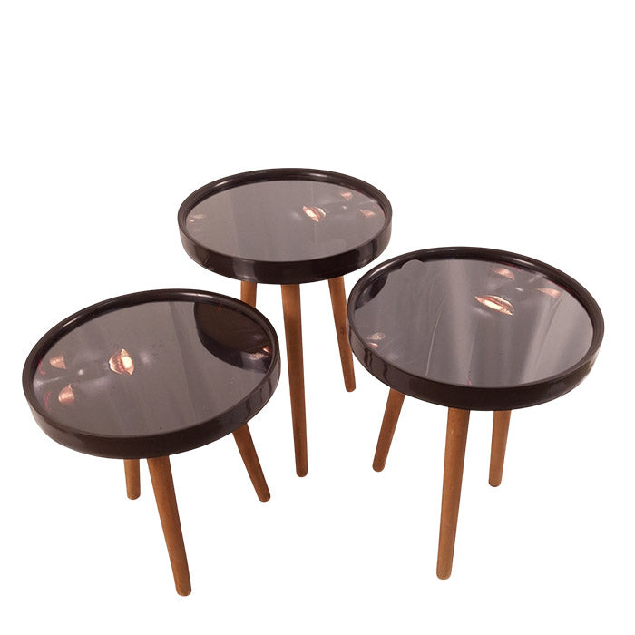 COFFE TABLE TRIPLE SET DESIGN KM282B