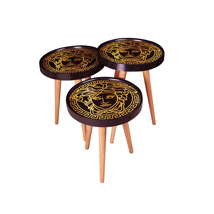 COFFE TABLE TRIPLE SET DESIGN KM273B