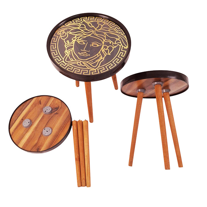 COFFE TABLE TRIPLE SET DESIGN KM273B