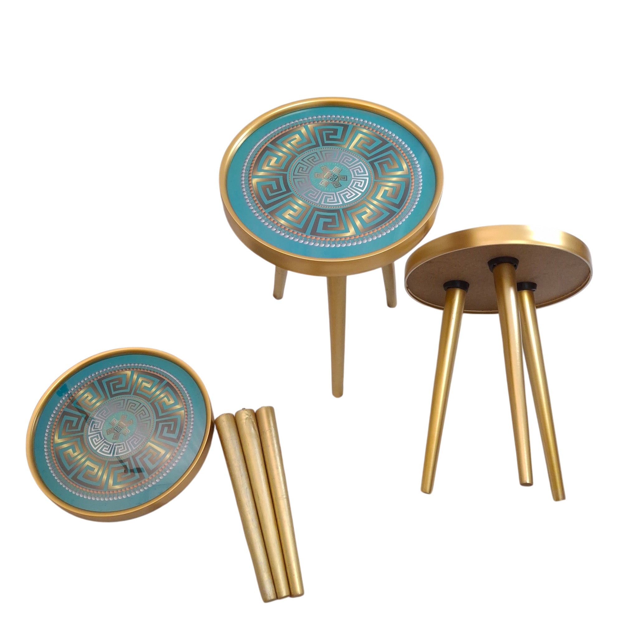 COFFE TABLE TRIPLE SET DESIGN KM201G