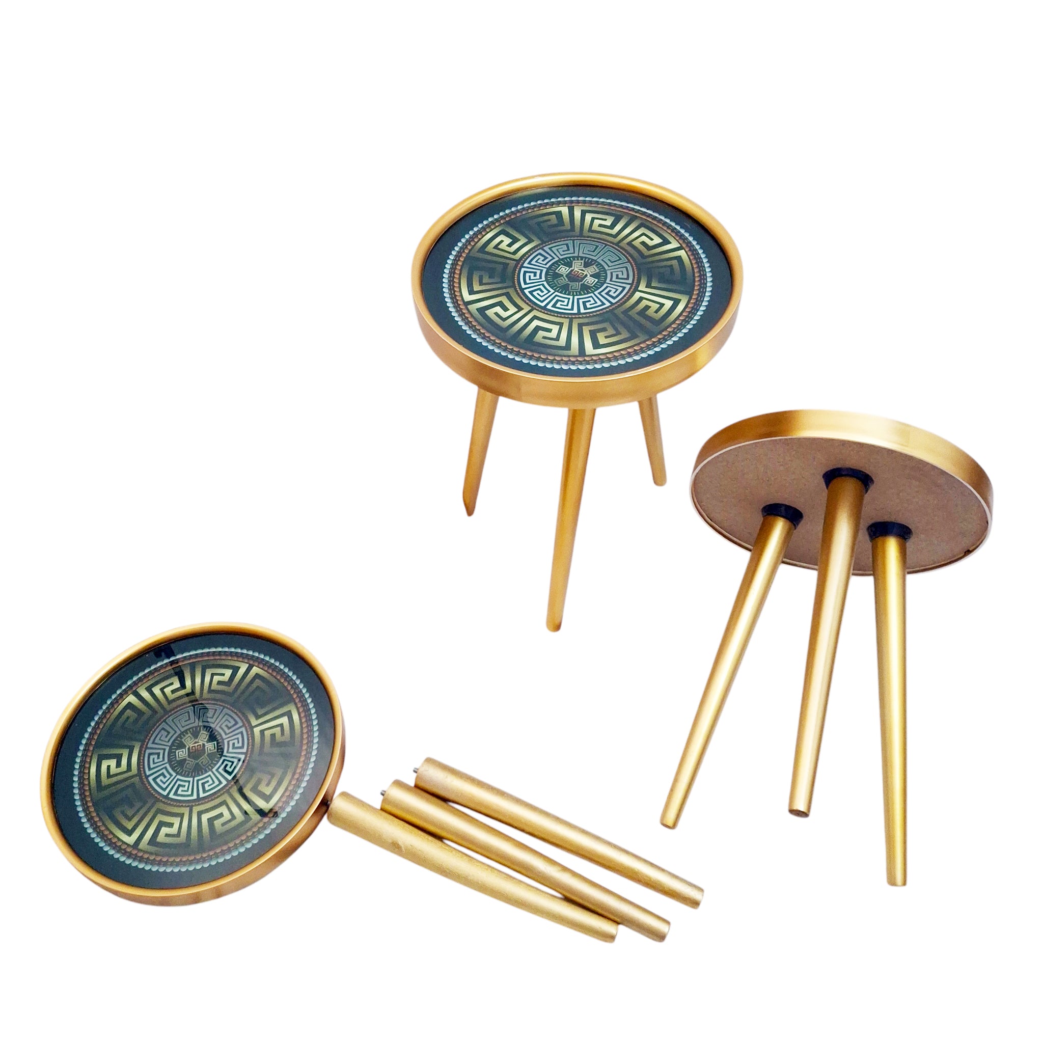 COFFE TABLE TRIPLE SET DESIGN KM212G