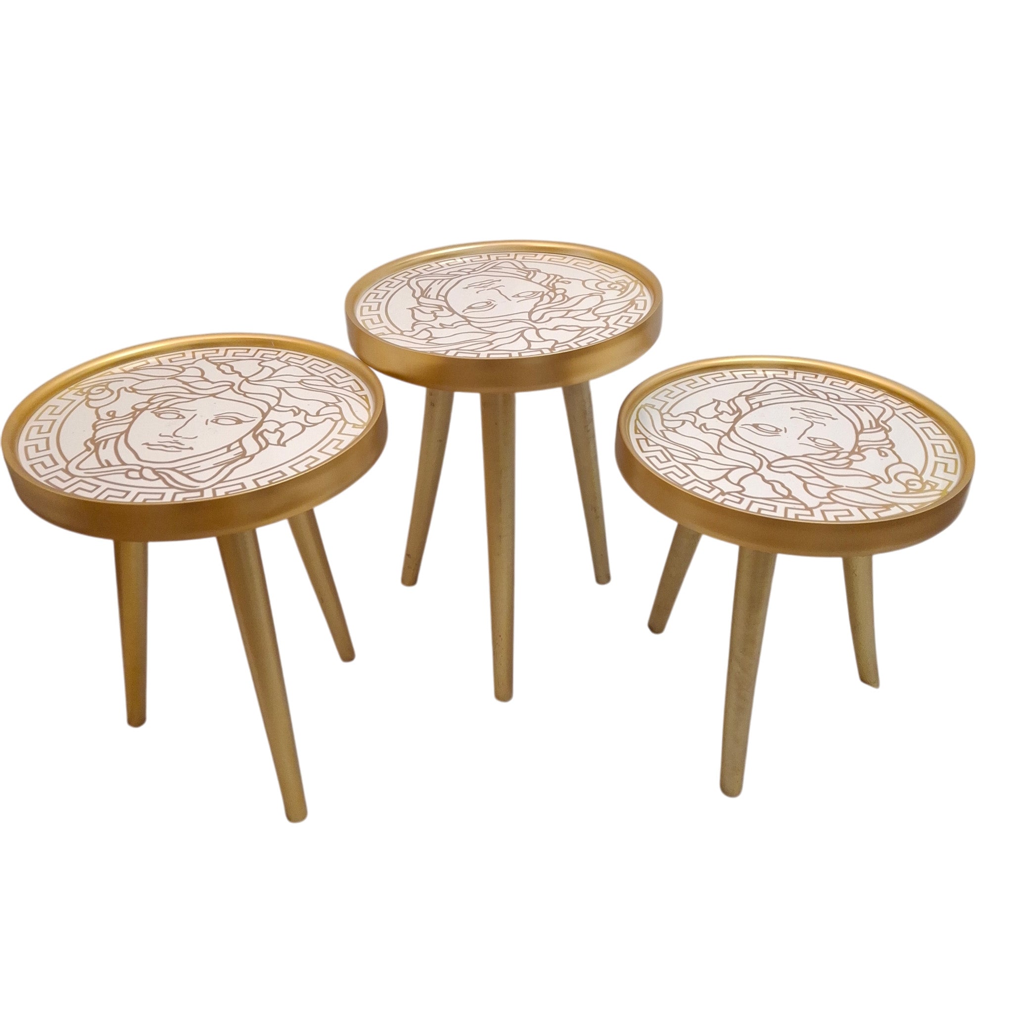 COFFE TABLE TRIPLE SET DESIGN KM272G