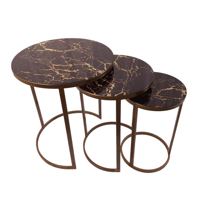 COFFE TABLE TRIPLE SET DESIGN H304