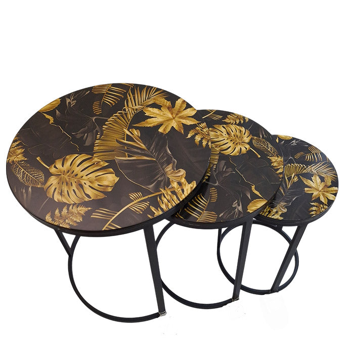 COFFE TABLE TRIPLE SET DESIGN H313