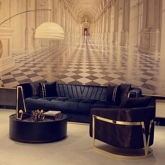 VERSACE DESIGN FOUR SEAT SOFA