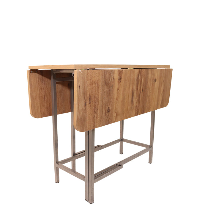 FOLDABLE DINING TABLE HAVE 4 CHAIRS