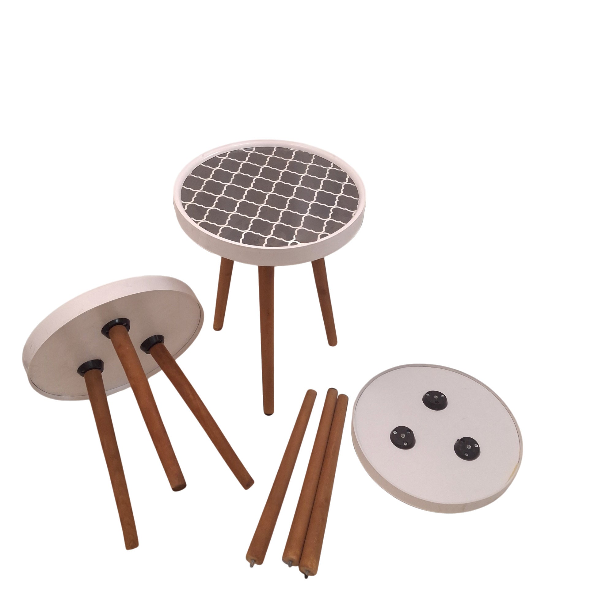 COFFE TABLE TRIPLE SET DESIGN KM256