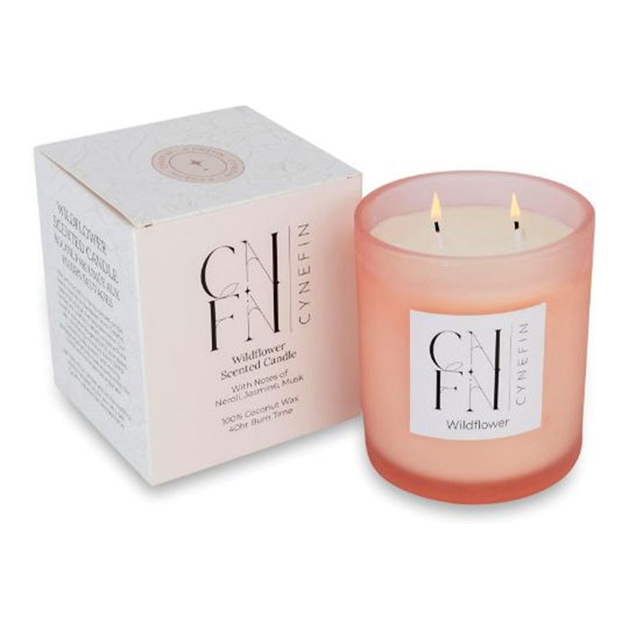 CANDLE WILD FLOWER SCENTED COCONUT WAX