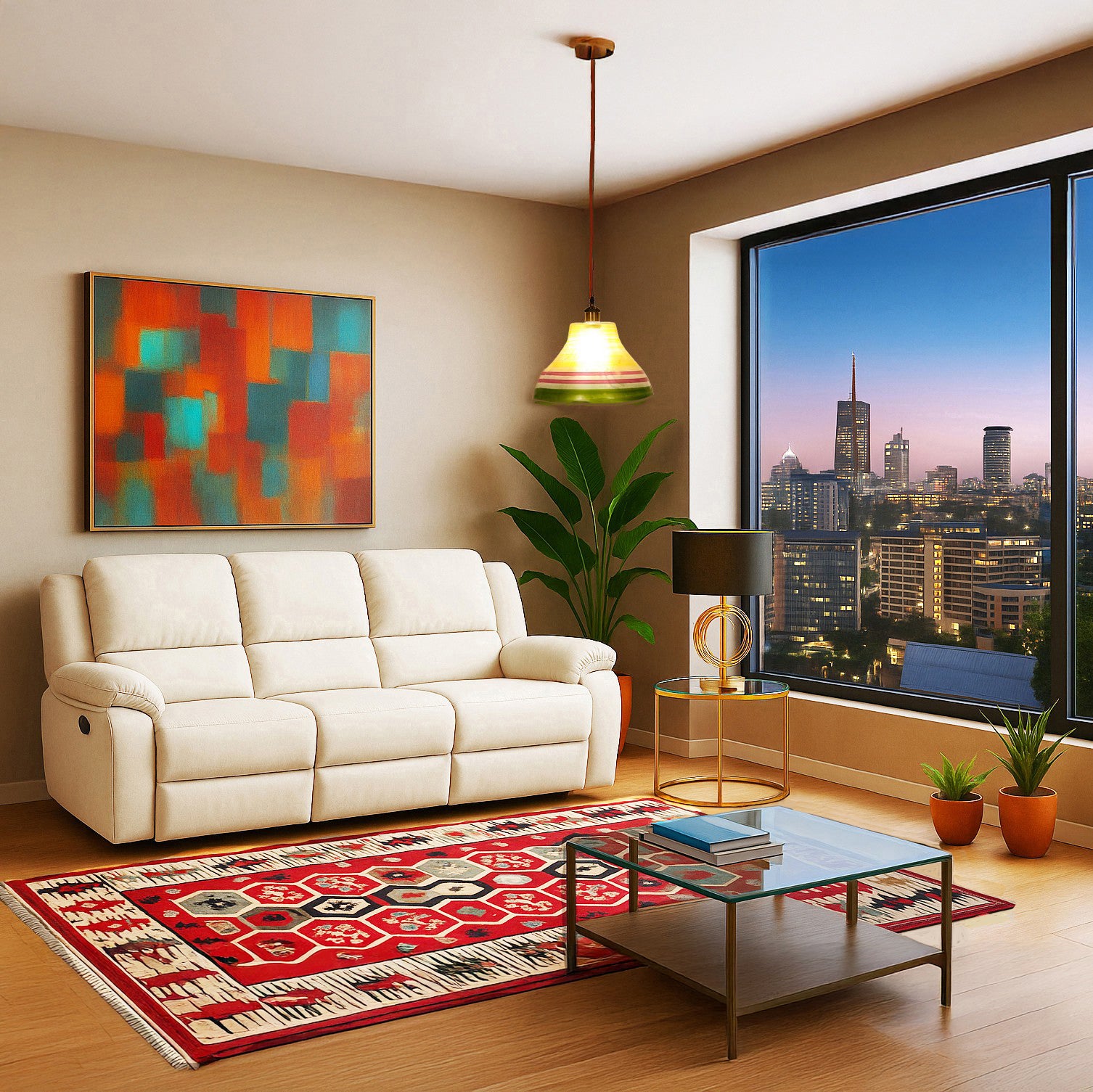 RECLINER MODERN DESIGN TRIPLE SOFA SEAT