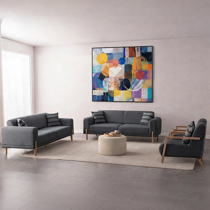 MOCHA DESIGN TRIPLE SOFA