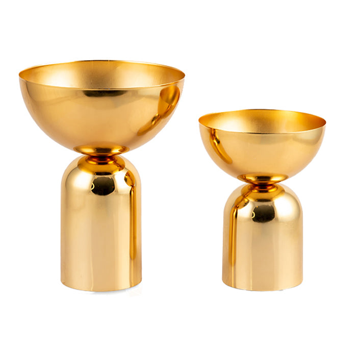 DECOR BOWL GOLD CEMILE