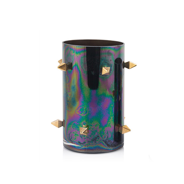 DECOR VASE BLACK ITEM CEMILE