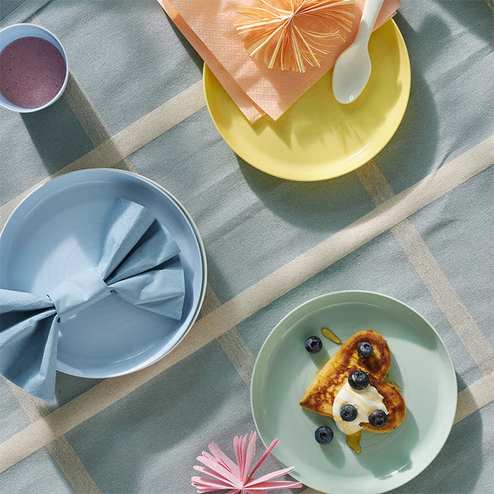 PLASTIC PLATE 6 PCS SET