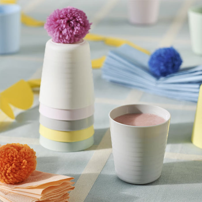 PLASTIC MUG 6 PCS SET