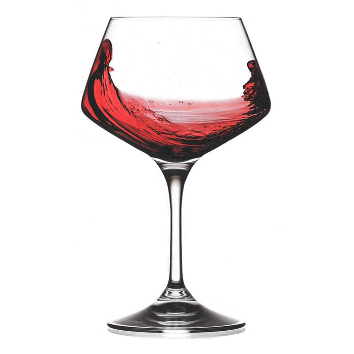 WINE GLASS CYRSTAL 2 PCS SET ITALY RCR BRAND