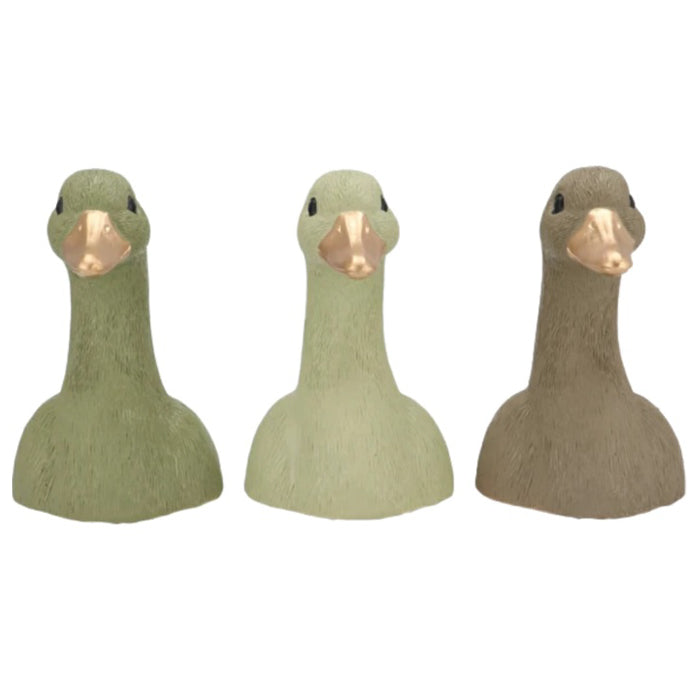 DECOR FIGURE DUCK HEAD