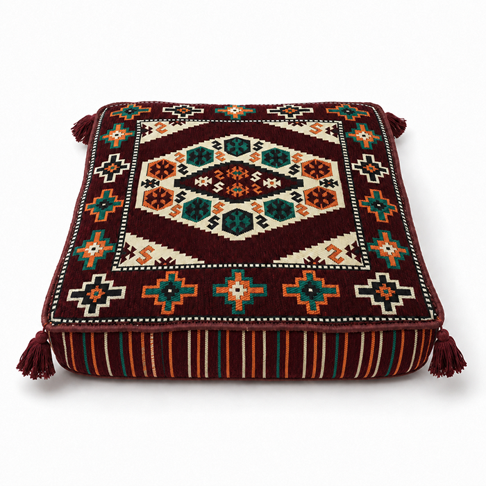 ARABIC SEATER MAJLIS MAROON